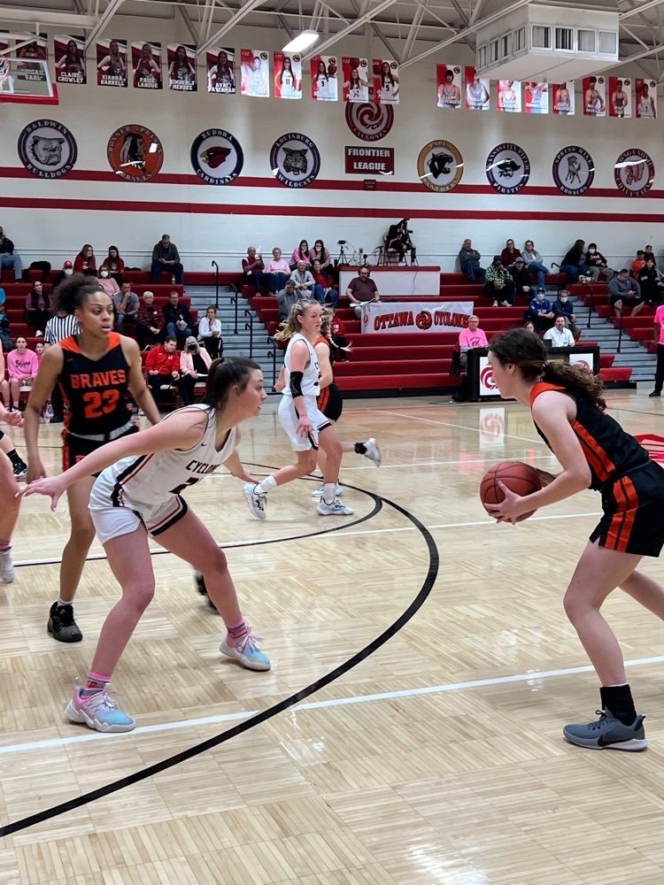 girls playing basketball