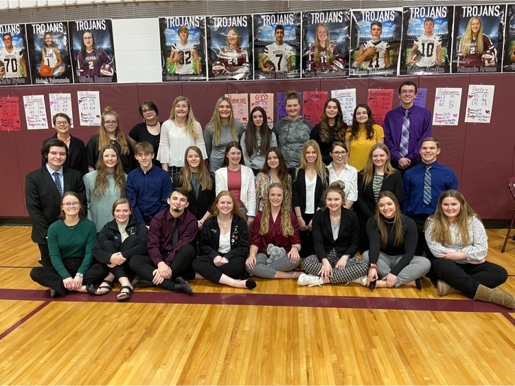 Competitors at Wakefield Speech Meet