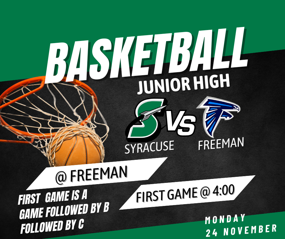 JH Boys Basketball @ Freeman