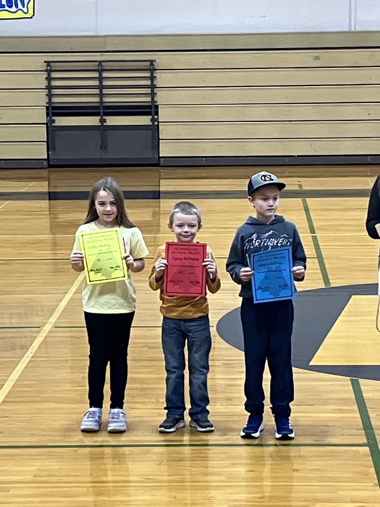 Elementary Student of the Month Assembly: K-2