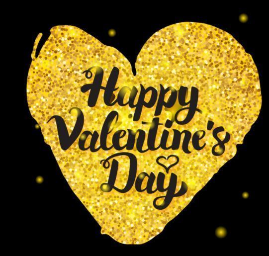 happy valentines heart