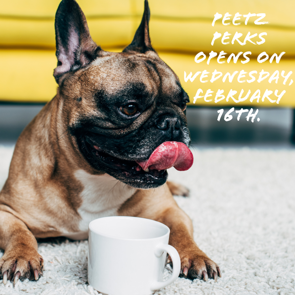 Peetz Perks opens on Wednesday, February 16th.