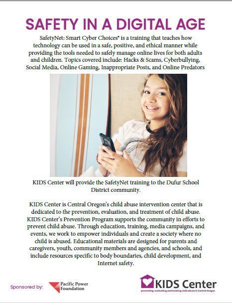 SafetyNet Training - Dufur