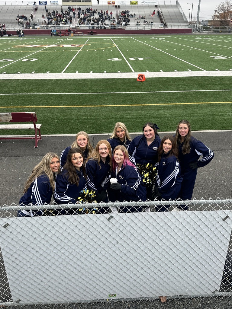 Football cheerleaders