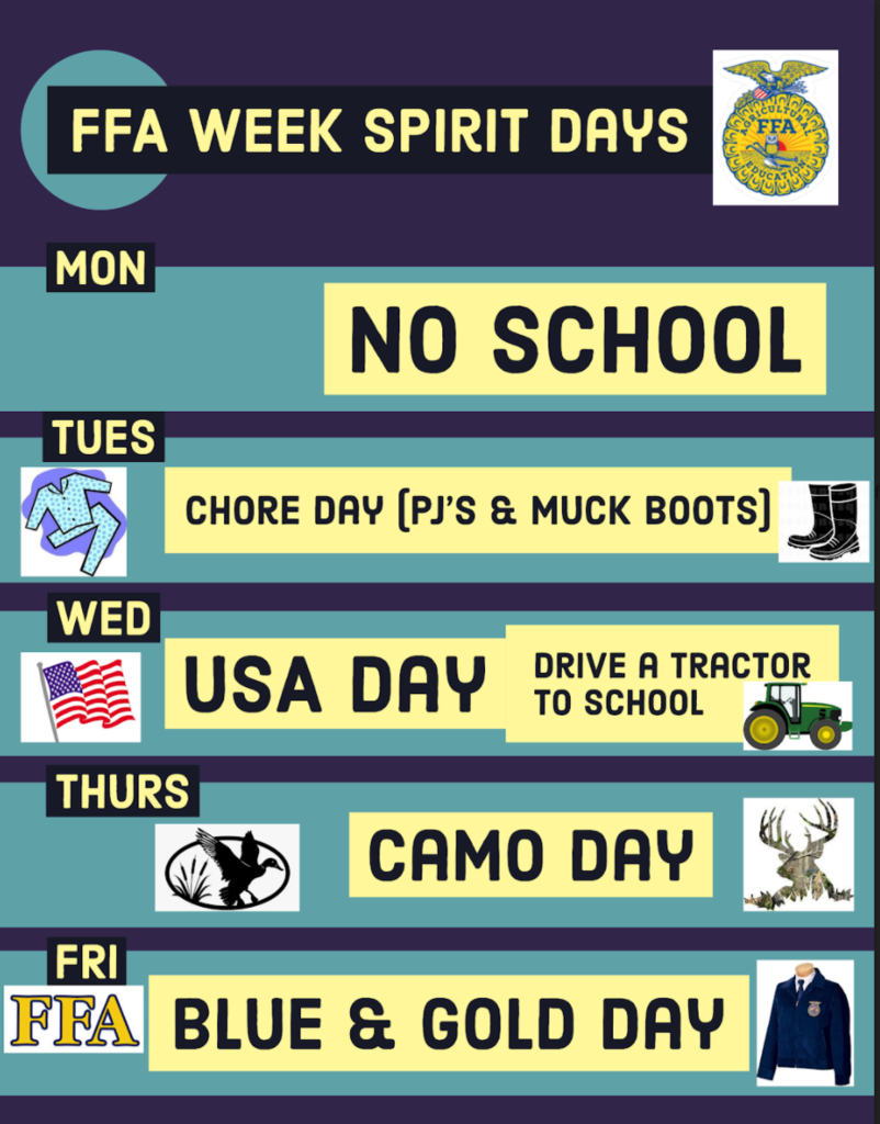 flyer with words