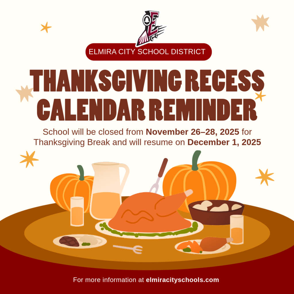 Thanksgiving Break Reminder 2025