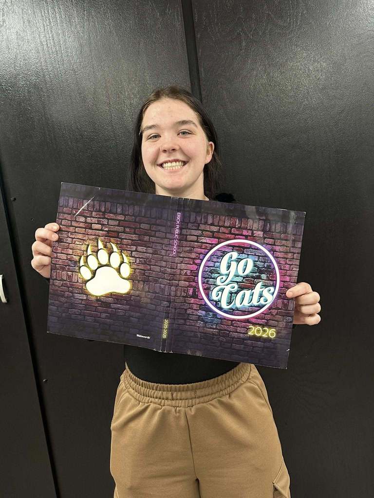 Sneak Peek of the 2025-2026 yearbook cover.