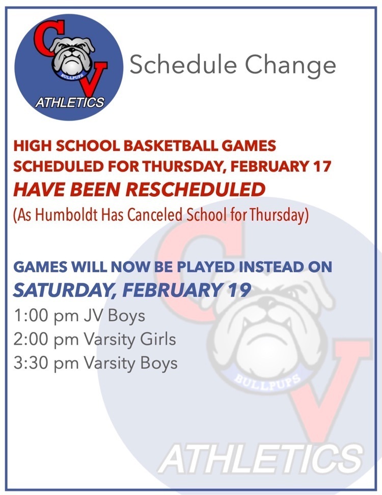 Rescheduled