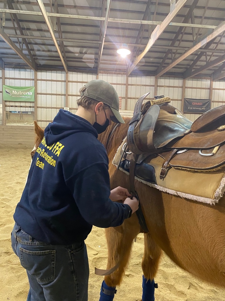 Adjusting saddle