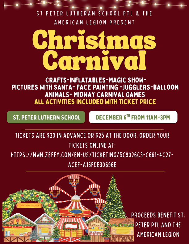 Christmas Carnival Flyer
