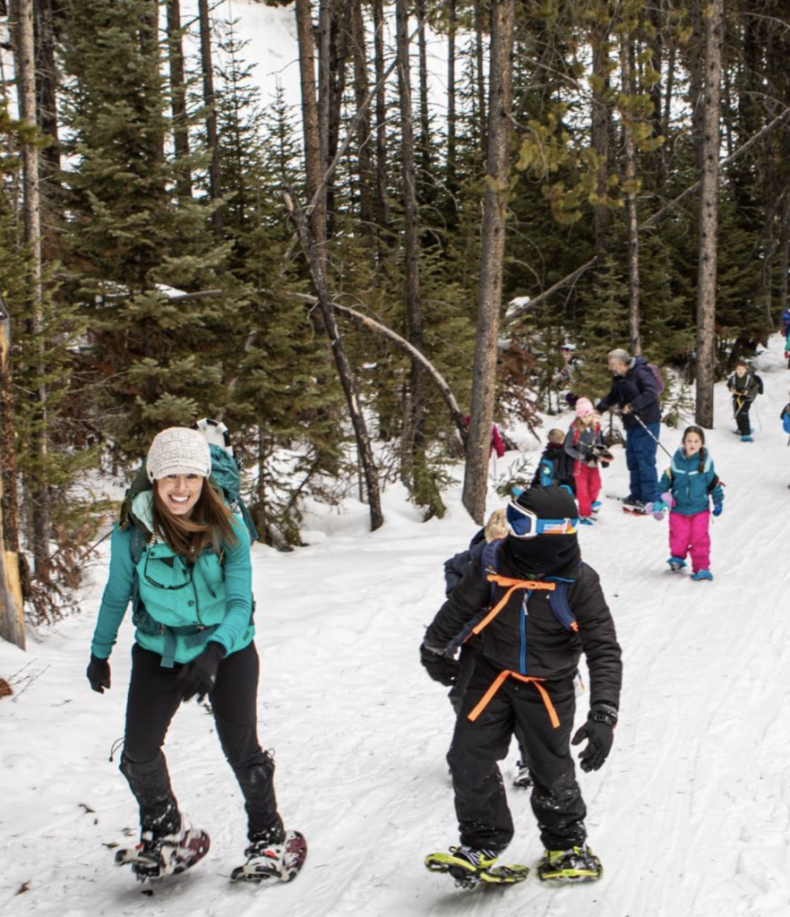 Snowshoeing cancelled
