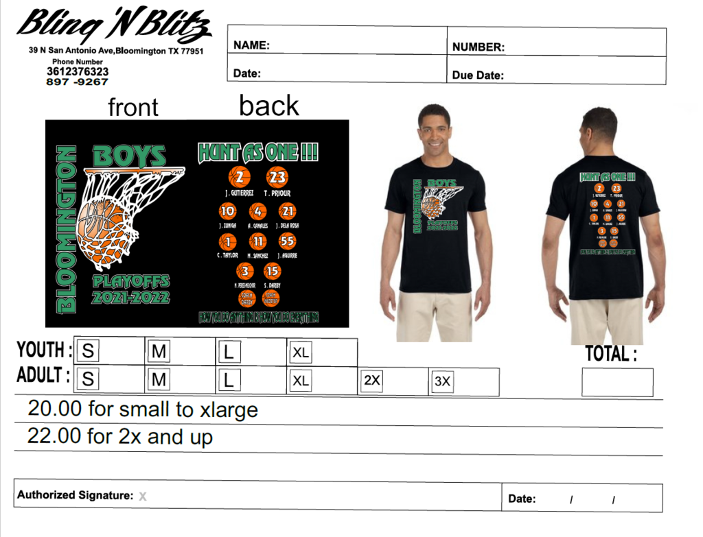 BB Playoff Shirts
