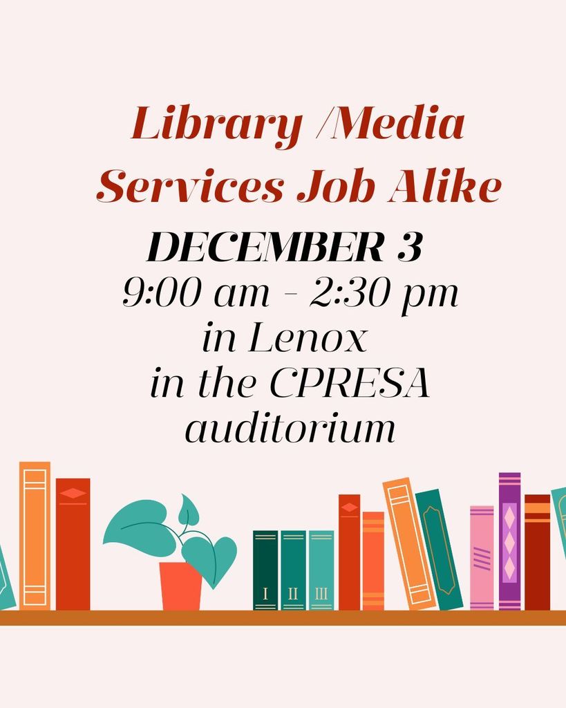 Library/Media Services Job Alike December 3