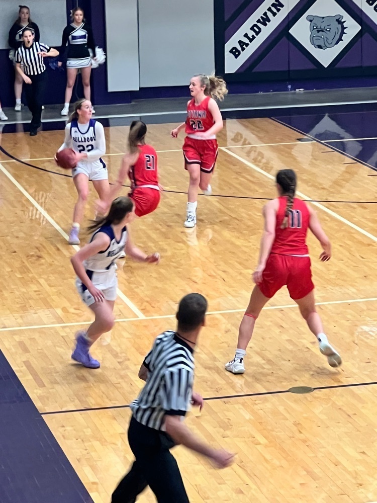 girls playing basketball 