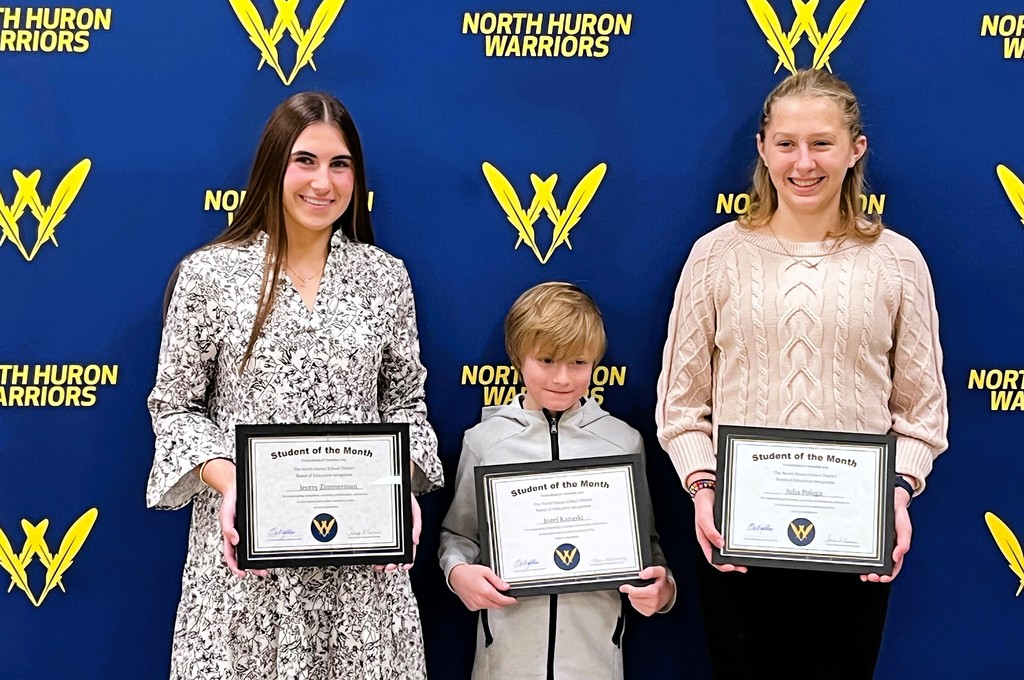 November Student of the Month Awards