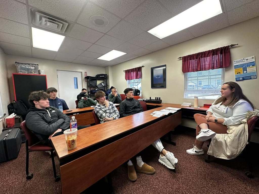 Carver EMS High School Interns learning about communications local and statewide.