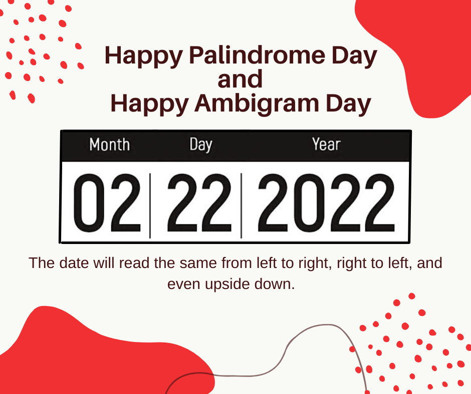 Happy Palindrome Day and Ambigram Day