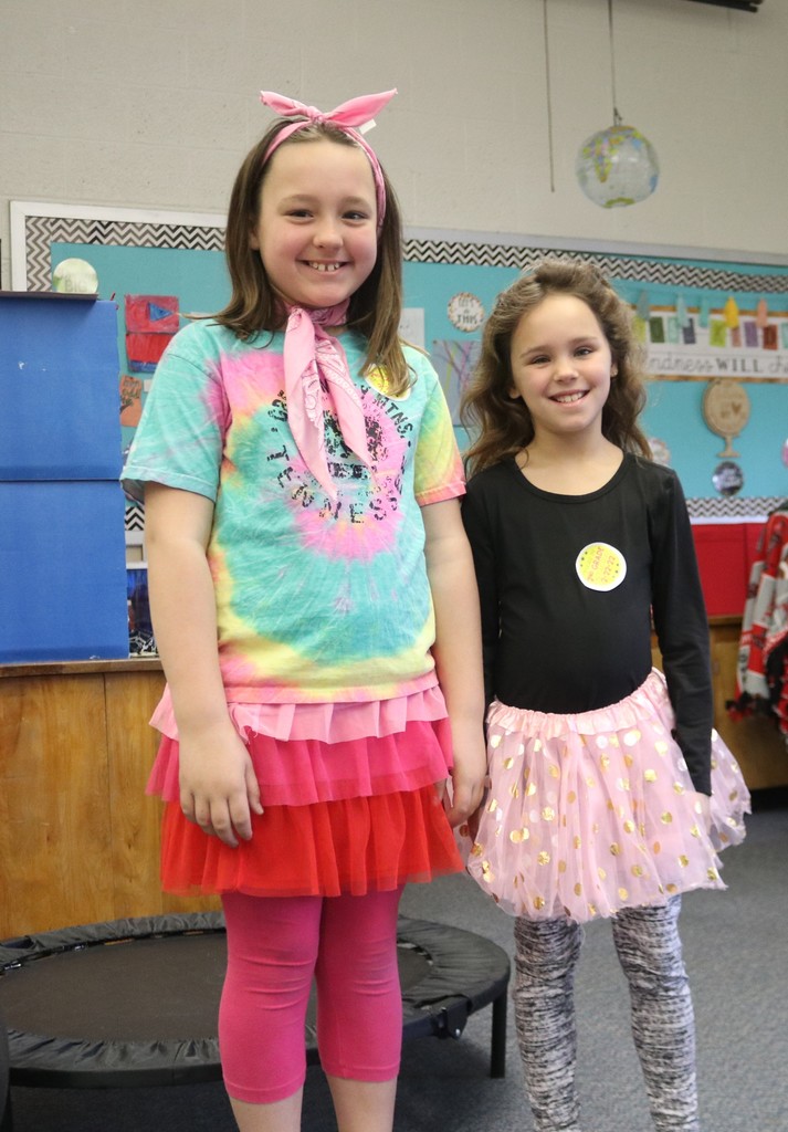 Two girls with tutus