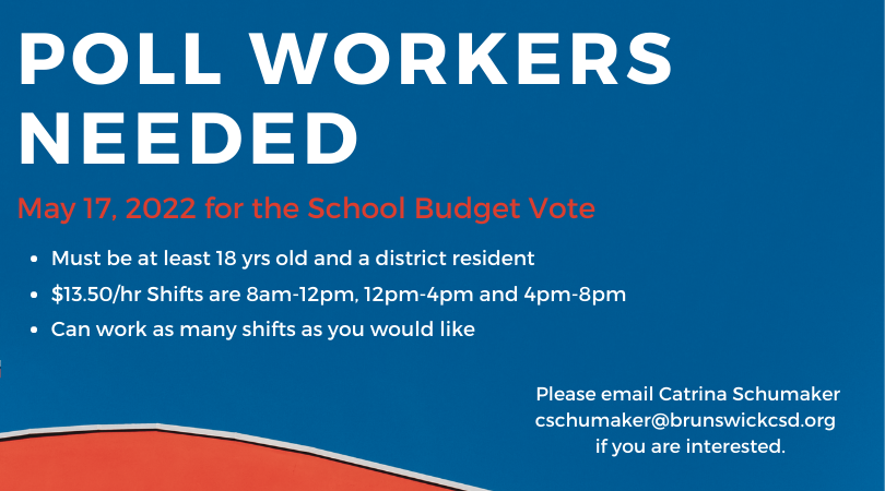 Poll Workers Needed