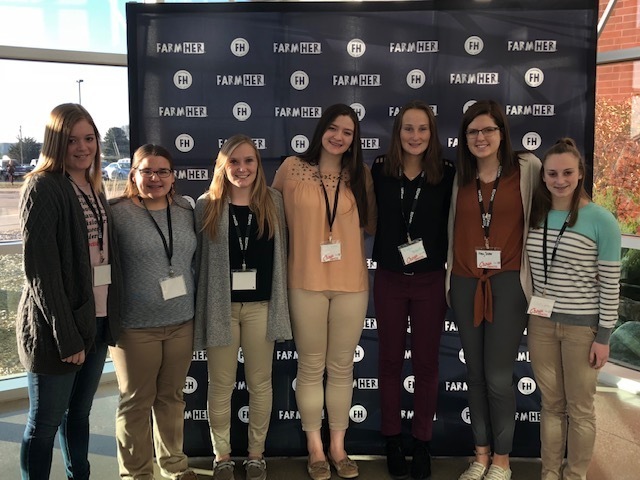 MP FFA members attended the FarmHer conference recently
