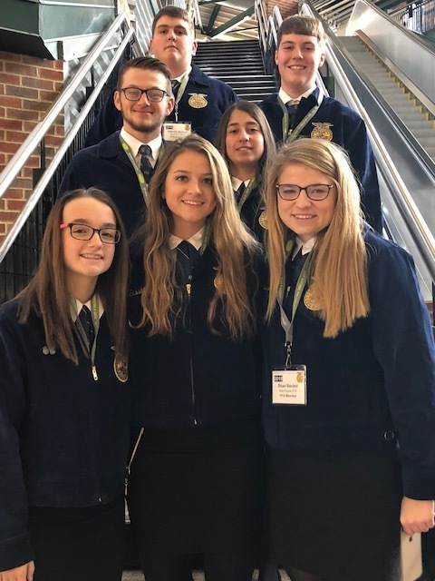 Students in attendance at the National FFA Conference