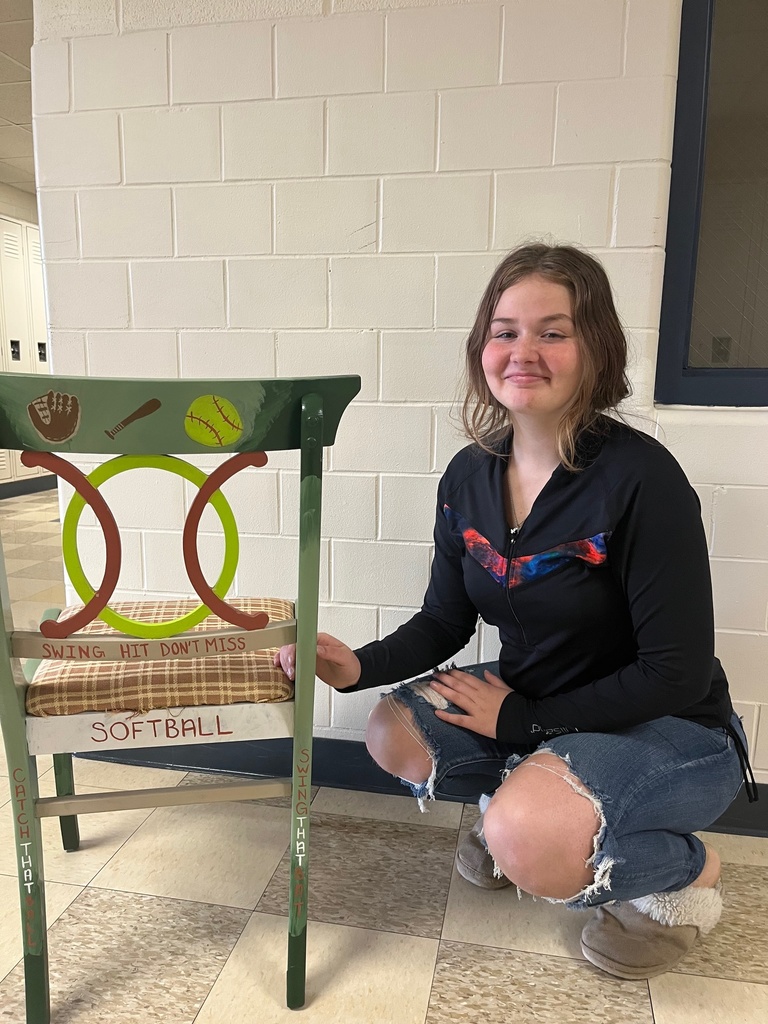 Softball Theme Chair