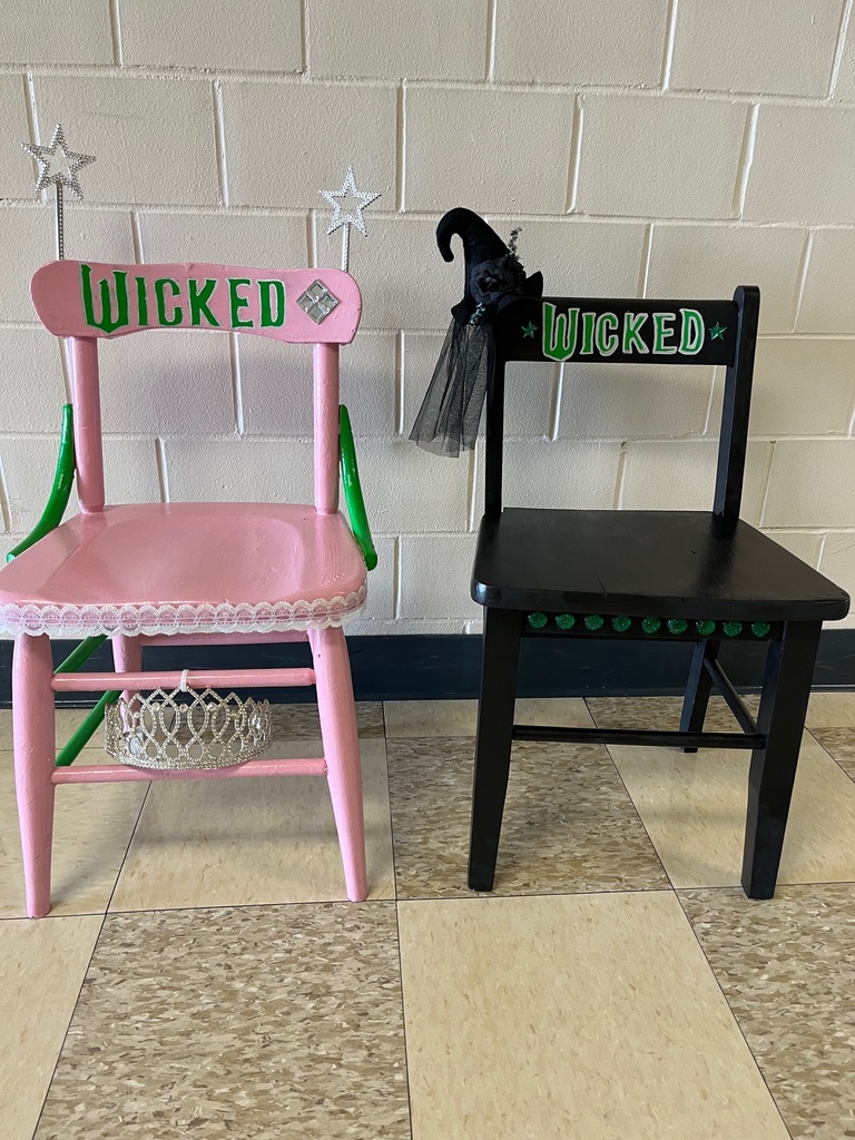 Painted Chairs - Wicked