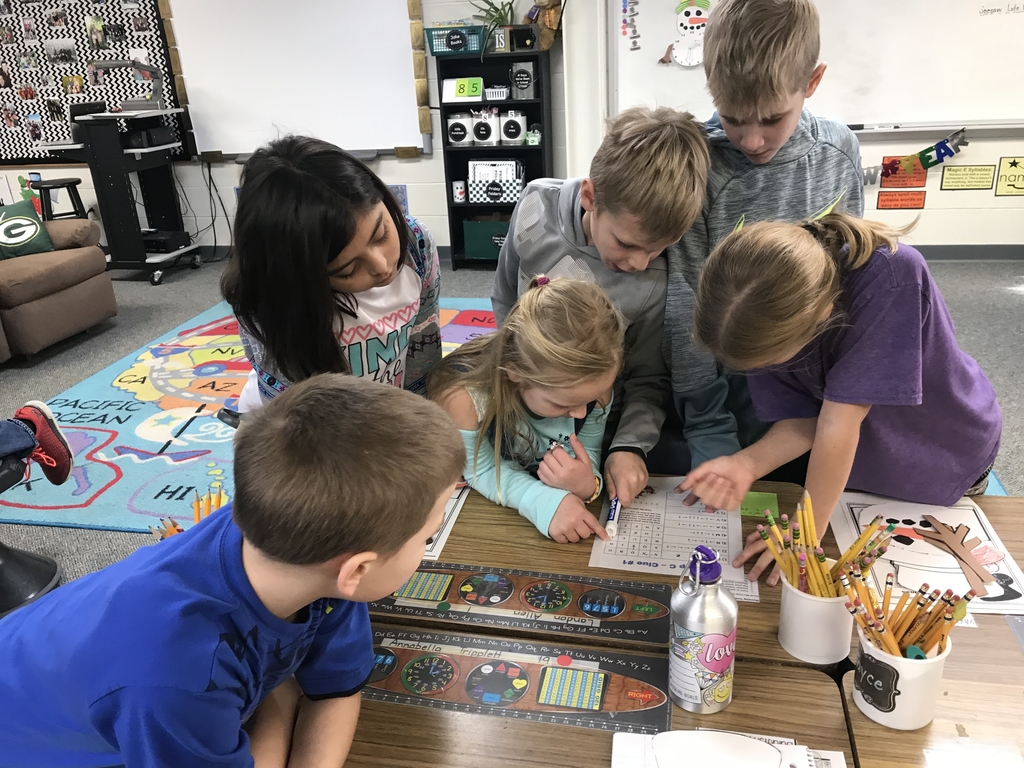 MP Learning Design Coach @FrankSlabaugh welcomed back students after Winter Break with a fun loving @breakoutEDU adventure building trust, working together, taking turns & solving clues to discover the treasure inside...Packer and sweet treats @ MP East! #mphawks