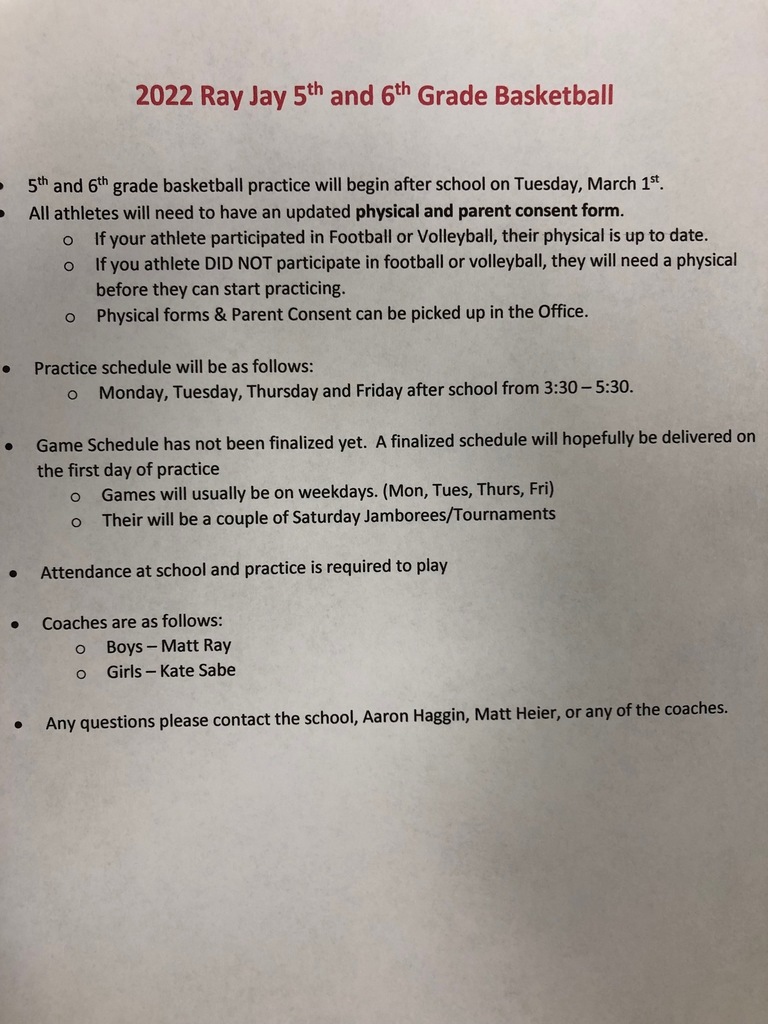 2022 5th & 6th Grade Basketball