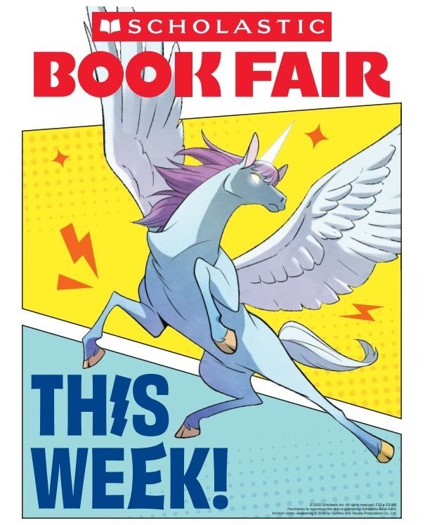 Scholastic Book Fair This Week! 