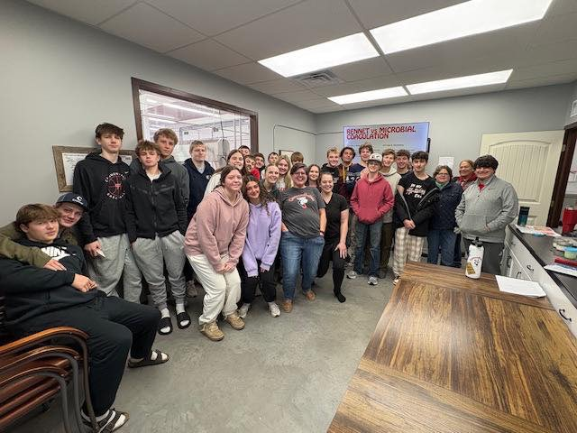 students touring CannonBelles