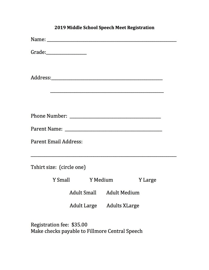 Registration Form