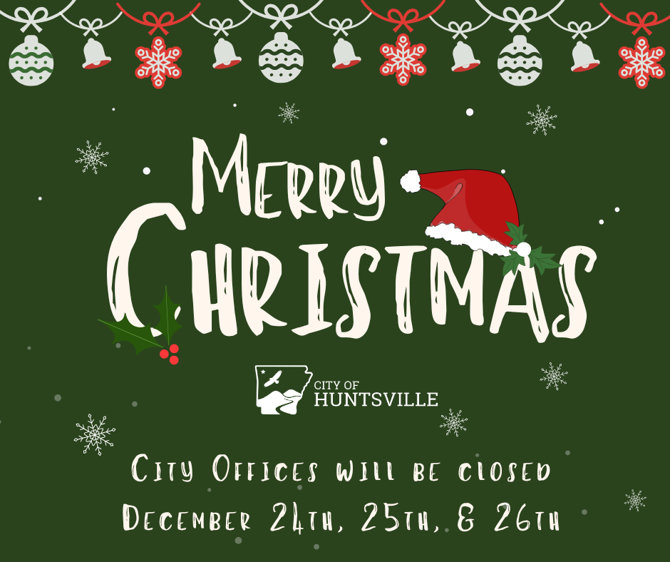 City Office Christmas Closings 2025