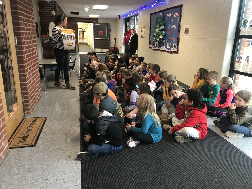 MP East Elementary Staff Reteach #PBIS Hallway Expectations to remind students of our expectations in the hallways. #mphawks