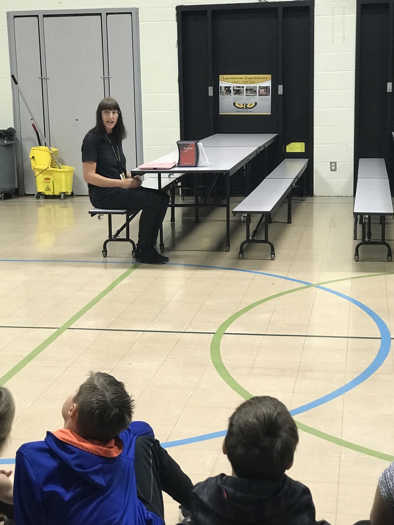 MP East Elementary Staff Reteach #PBIS Lunchroom Expectations to remind students of our expectations in the lunchroom. #mphawks