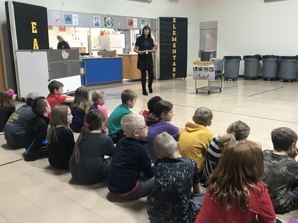 MP East Elementary Staff Reteach #PBIS Lunchroom Expectations to remind students of our expectations in the lunchroom. #mphawks