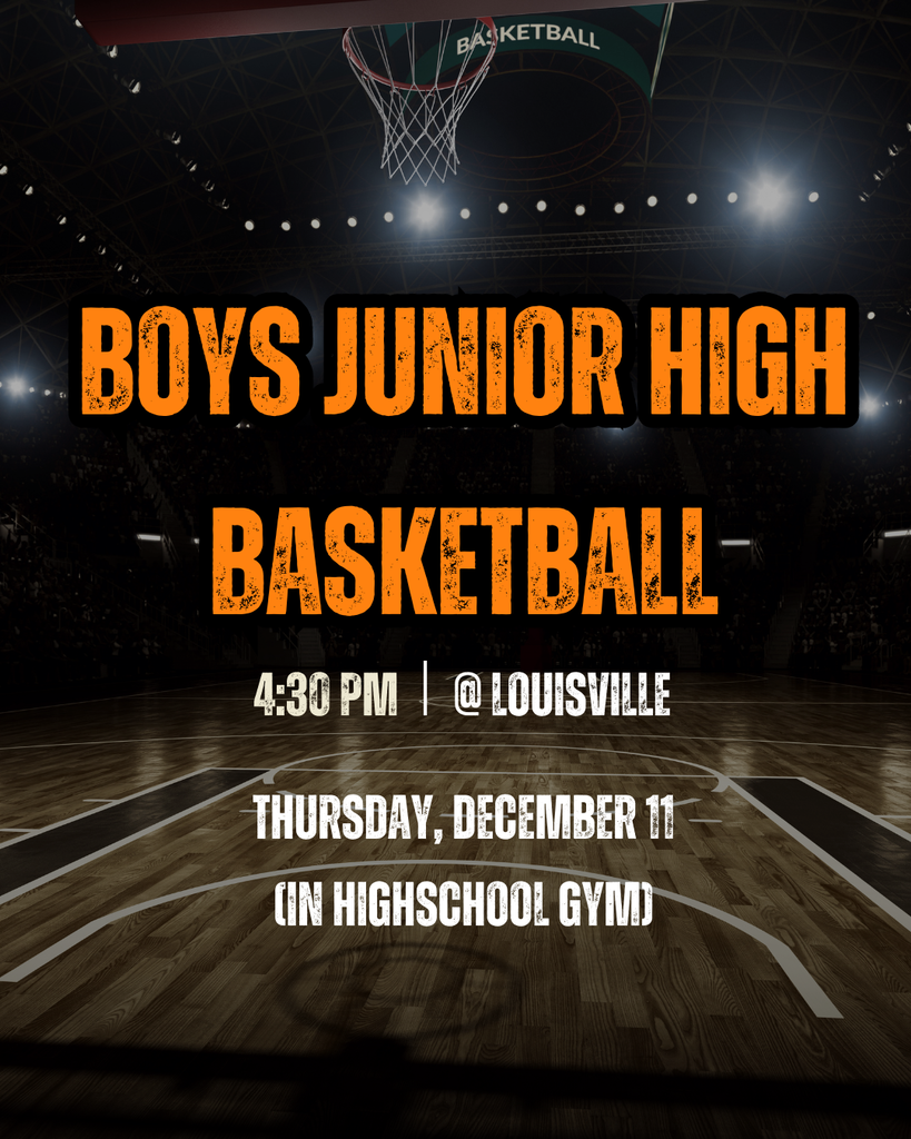 Junior High Boys Basketball at Louisville