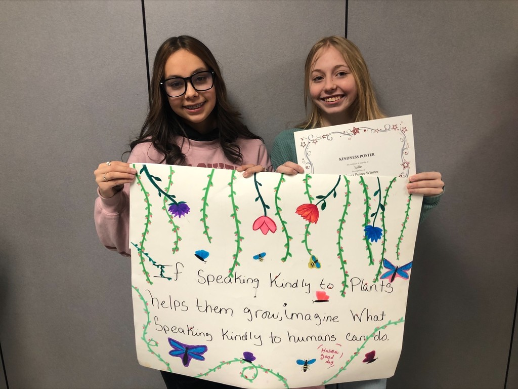 kindness week posters winners