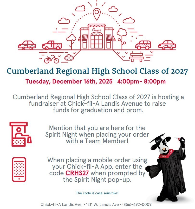 CRHS27 Chickfila Fundraiser
