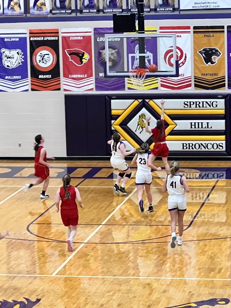 girls playing basketball 