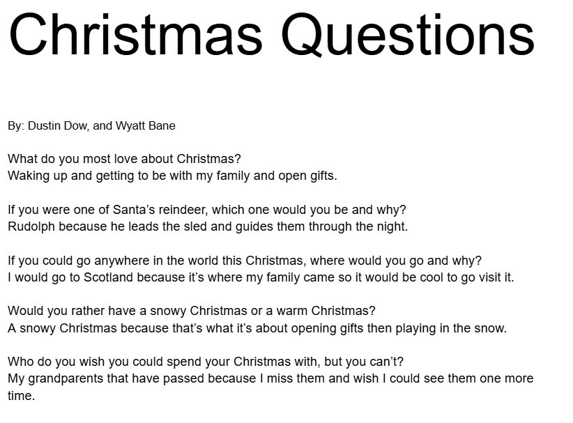 As we are only 6 school days away from break, check out what our Publications team have put together!