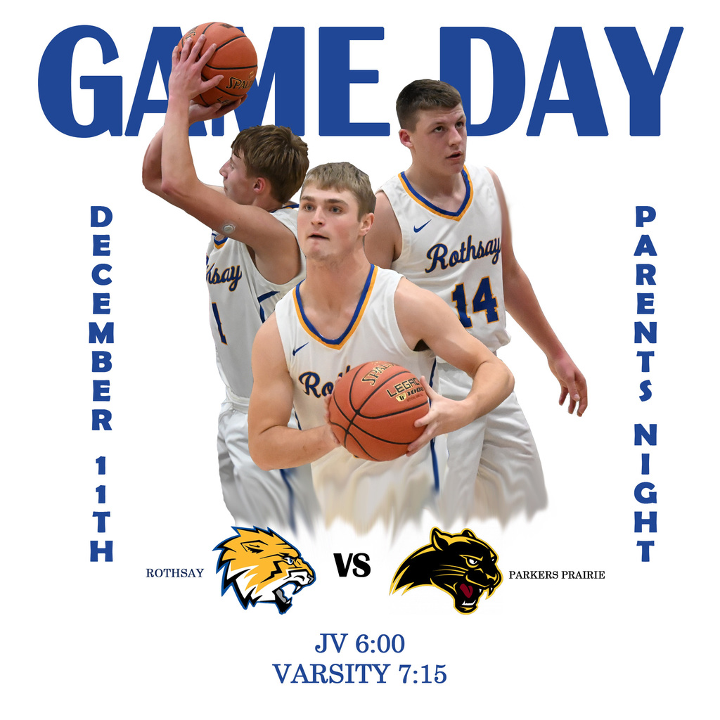 Boys Basketball Game 12/11 6:00 JV 7:15 Varsity