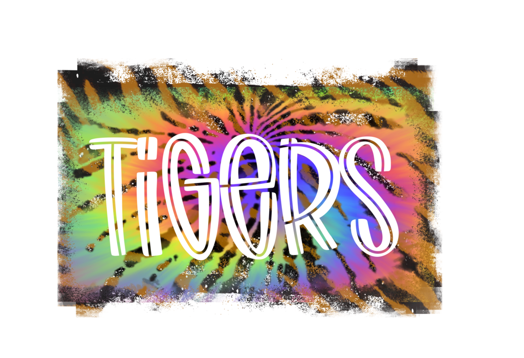 Tigers yearbook design
