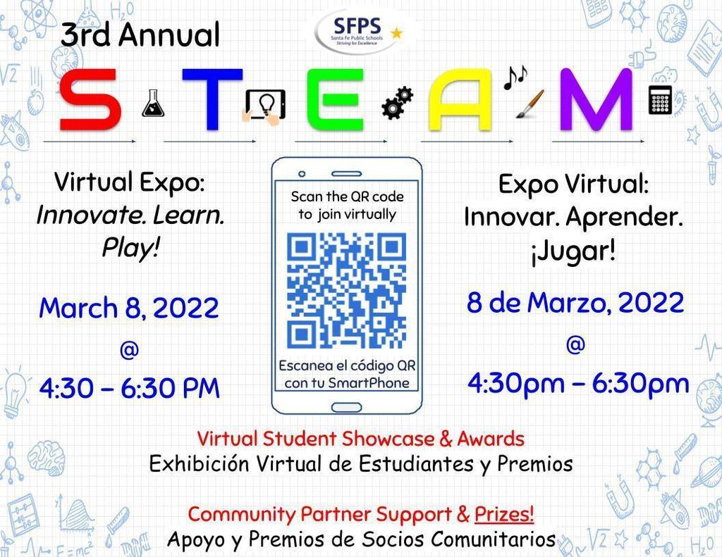 STEAM Expo Flyer