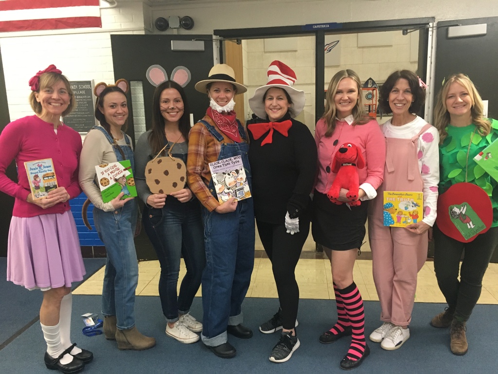 Dress Like a Book Character Day 2022 First Grade Team