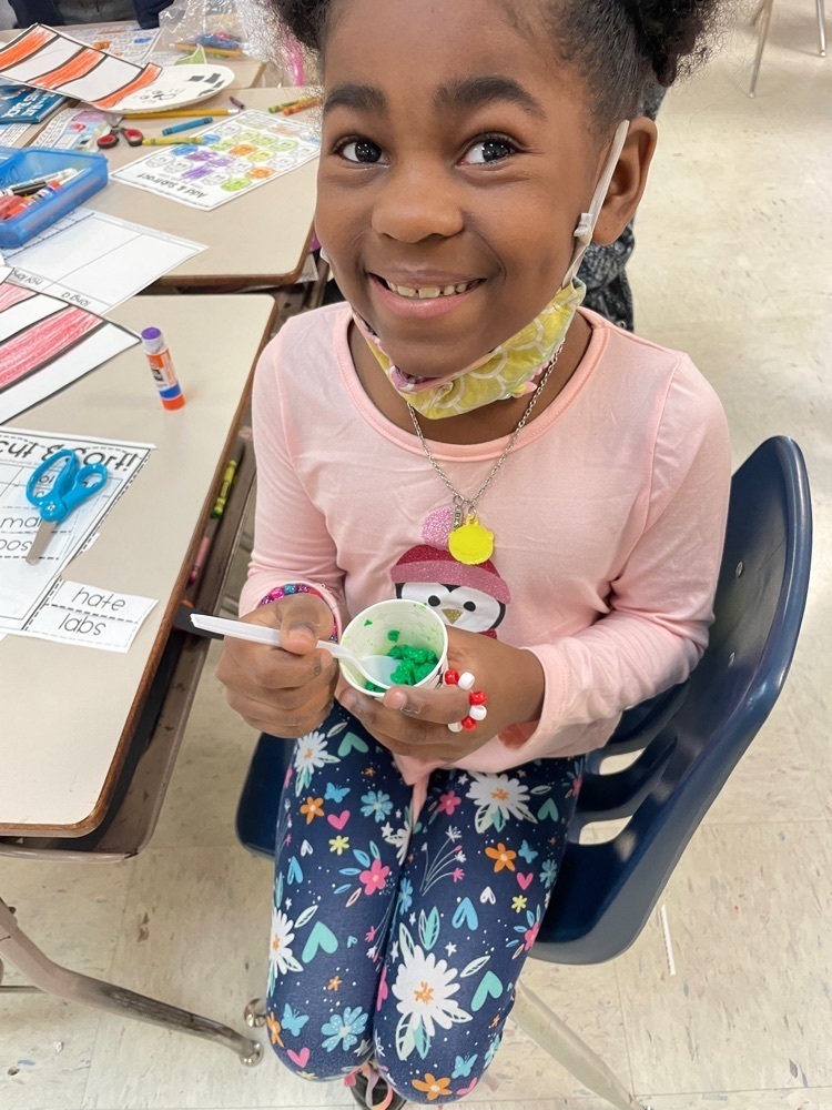 First Grade green eggs and ham