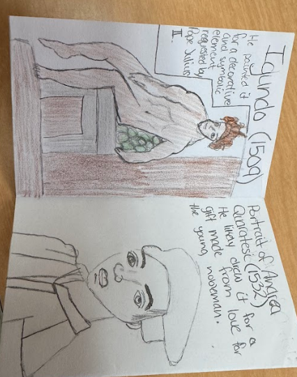 Students working in class (Mr. Daniels Social Studies)