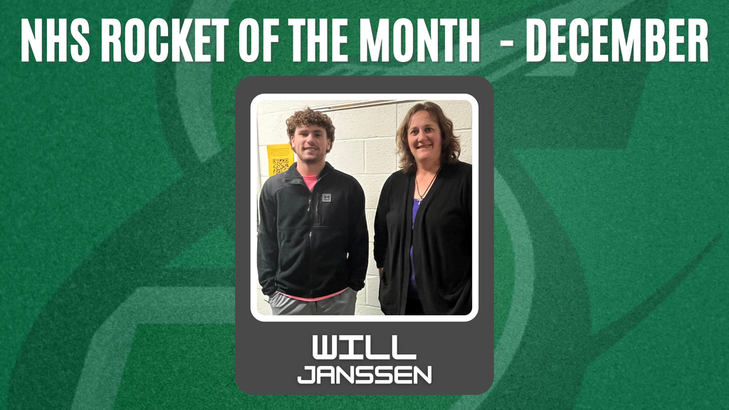 Rocket of the Month - Will Janssen
