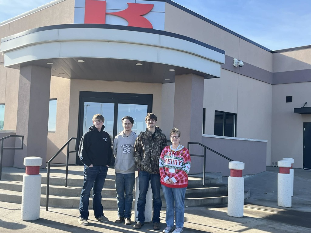 Students at the tour