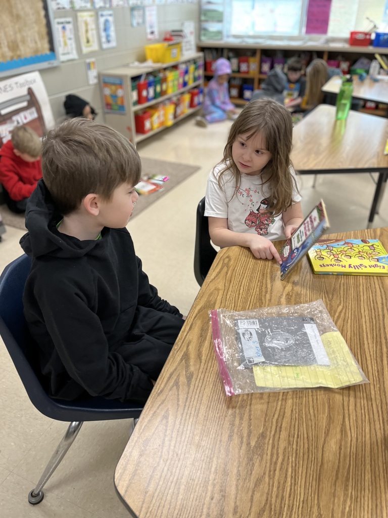 Students with books